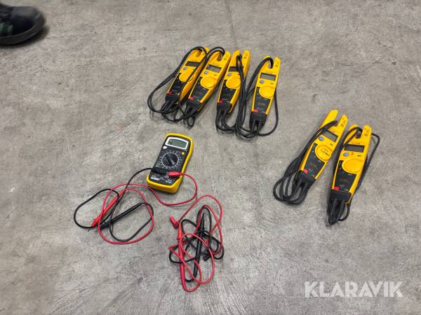 Elmätare Fluke T5/600 T5/1000 7 st