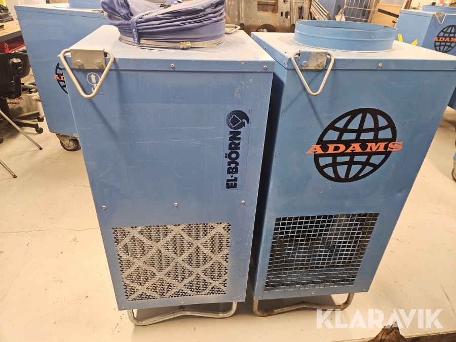 Varmluftsfläkt El-Björn TF18eEL 2st