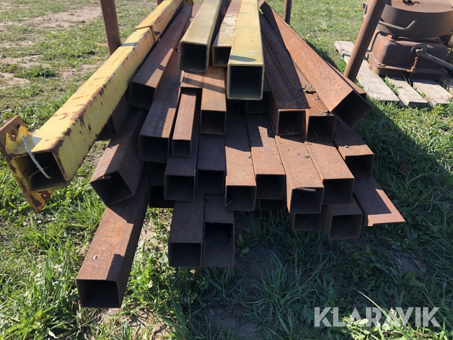 Fyrkantsprofiler 70x70 