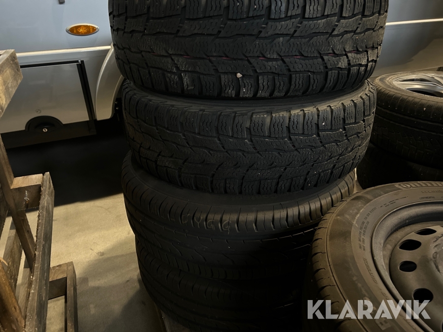 Vinter och sommardäck Nokian, Continental Hakkapeliitta CP 3