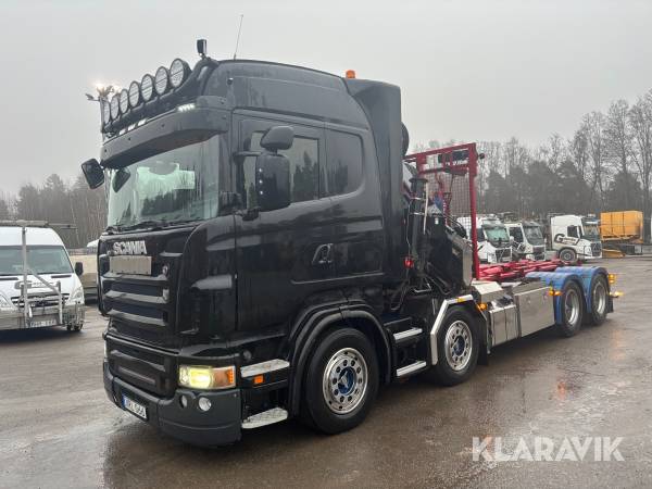 Kranväxlare Scania R470LB8X4HNB med tillbehör