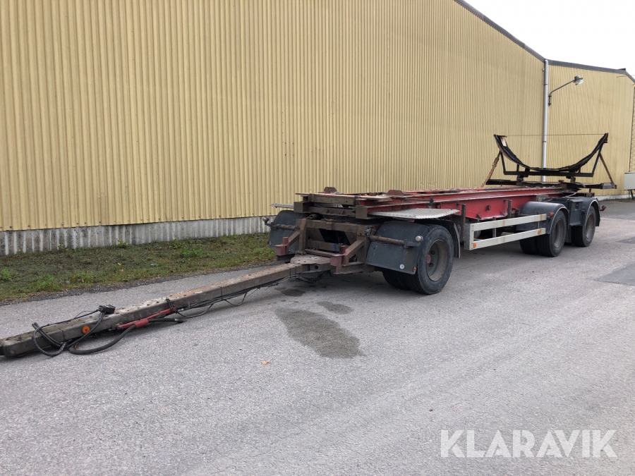 Lastväxlarsläp med tipp Hogstad Svets S3-LV-30