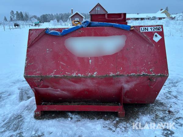 Bränsletank Färmartanken AB 1500 liter