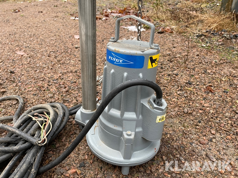 Avloppspump med kvarn Flygt, Svenljunga,