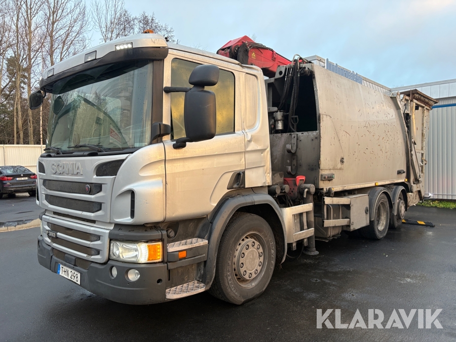 Sopbil Kranbil Scania P360
