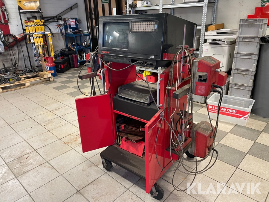 Hjulinställningsmaskin Hunter G111