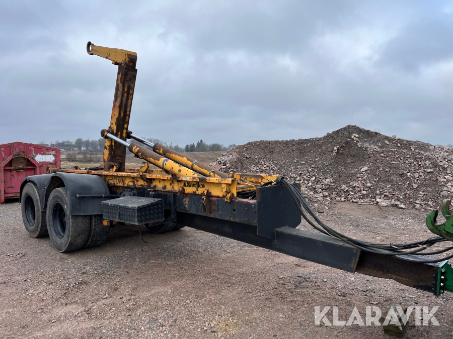 Lastväxlarkärra med AJK Hydrolift HS17 5430 byggnation