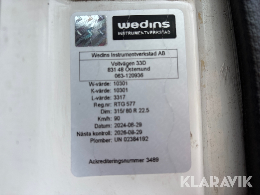 Dragbil Scania 460 144L