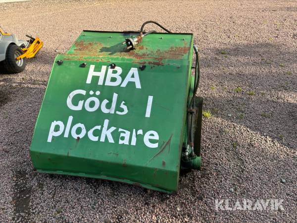 Gödselplockare/mockmaskin HBA Maskiner