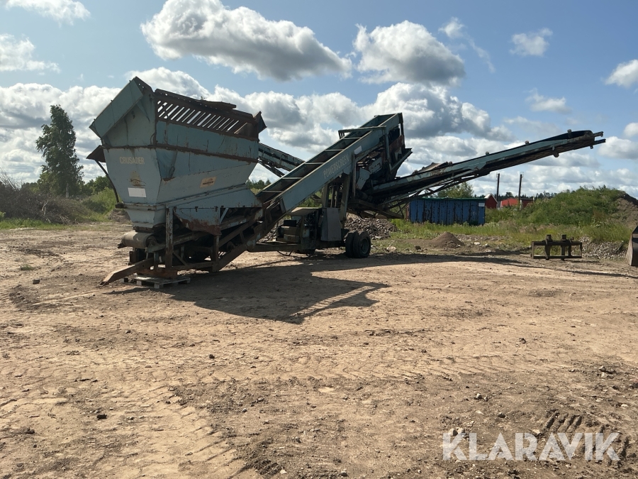 Sorteringsverk Powerscreen Crusader