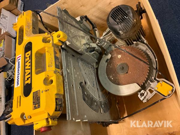 Kap- och gersåg Dewalt DW743N -QS
