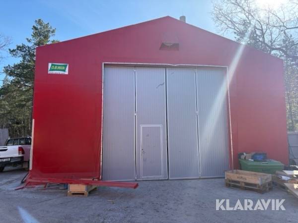 Förrådstält O.B.Wiik 10x10 m