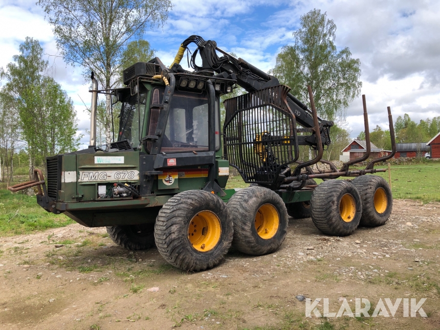 Skogsmaskin FMG 678 F Minibrunett 