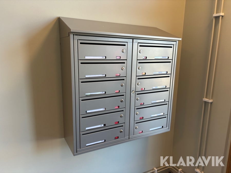 Postboxar DinBox Svenskboxen 2x7/1x7 3st