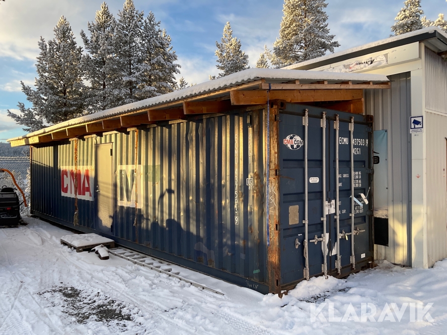 Container   40 fot isolerad, med sidodörr