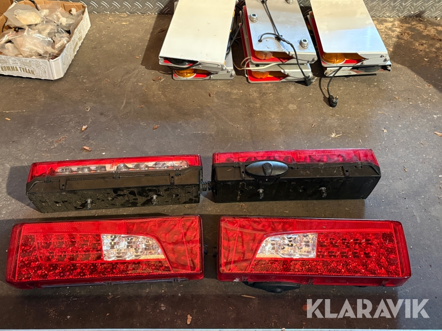 Baklyktor LED Scania