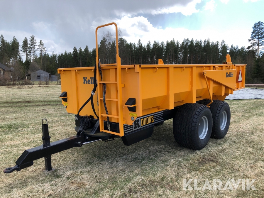Dumpervagn boggie Kellfri D110RS Ny
