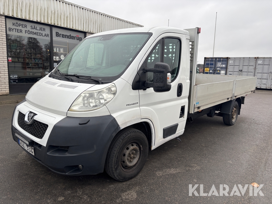 Flakbil Peugeot Boxer 3.0 HDi 158hk Chassi Cab 435