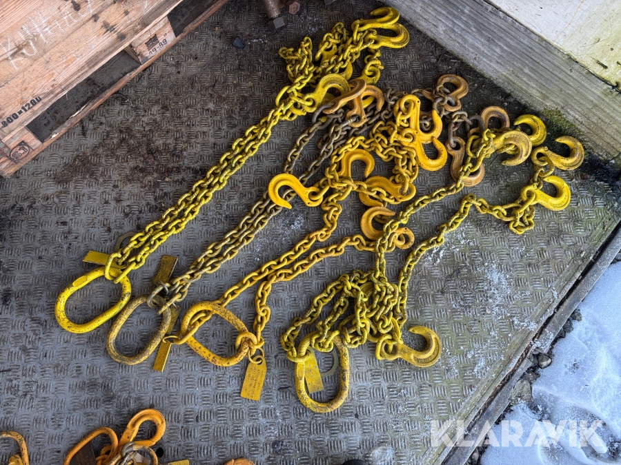Lyftkätting 2,1m 4st