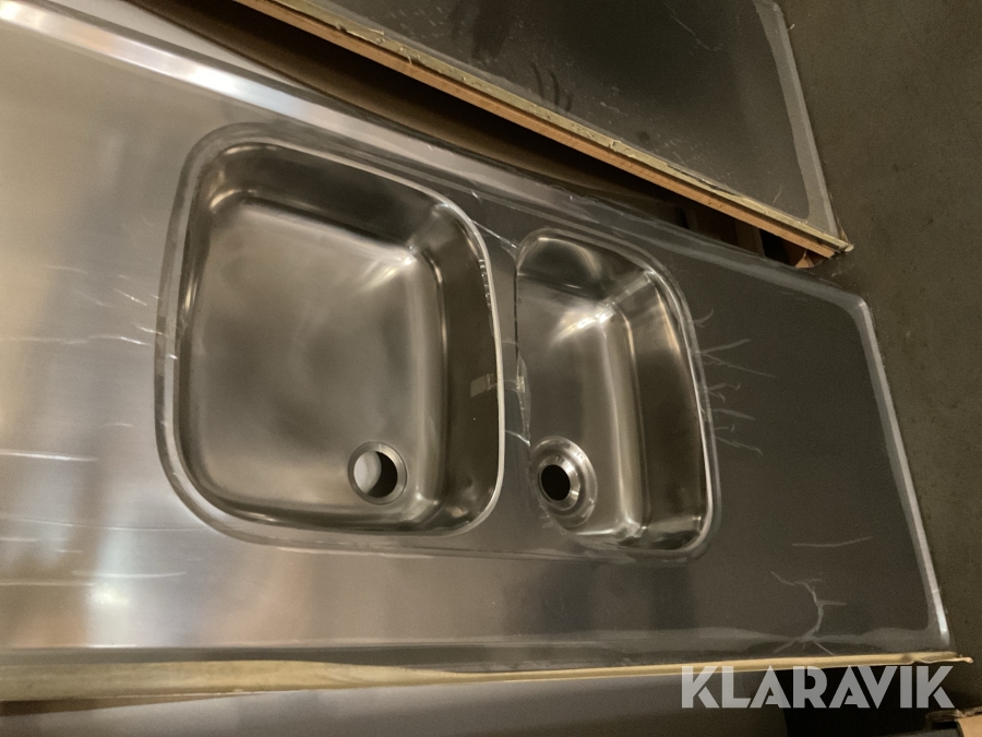 Diskbänk Ramnäs blank 1,8m