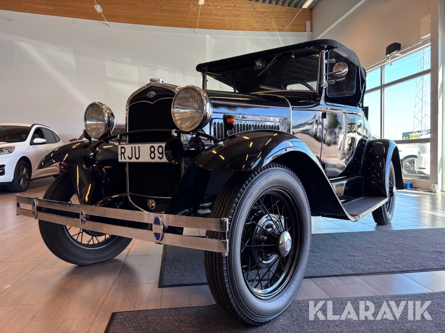 Veteranbil Ford Model A Roadster ”Svärmorslucka