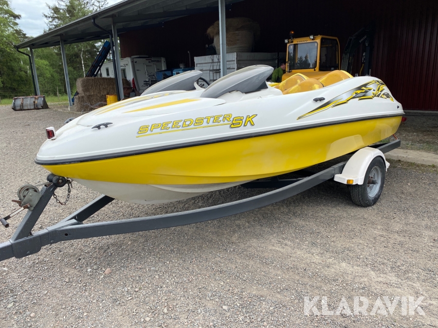 Jetbåt med trailer Speedster SK