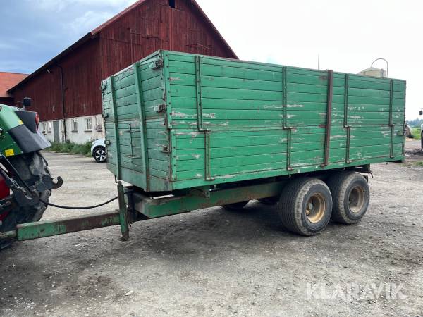 Traktorkärra Bredöls 12 T Tipp