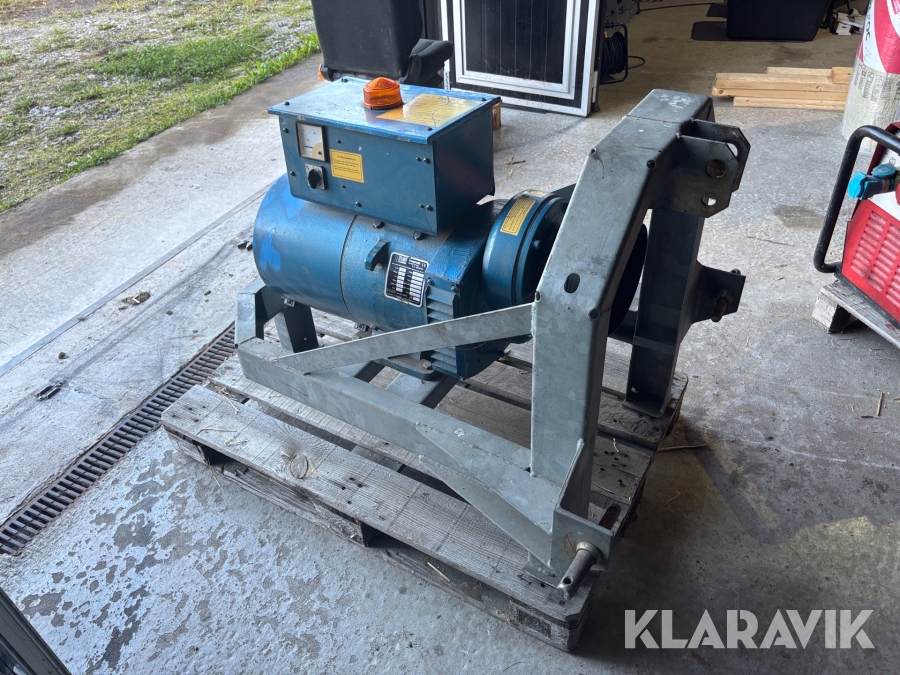 Traktordrivet elverk Magnate 20kW med trepunktsfäste