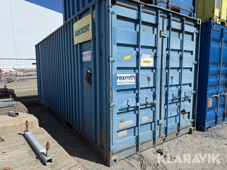 Container 20 fot oisolerad