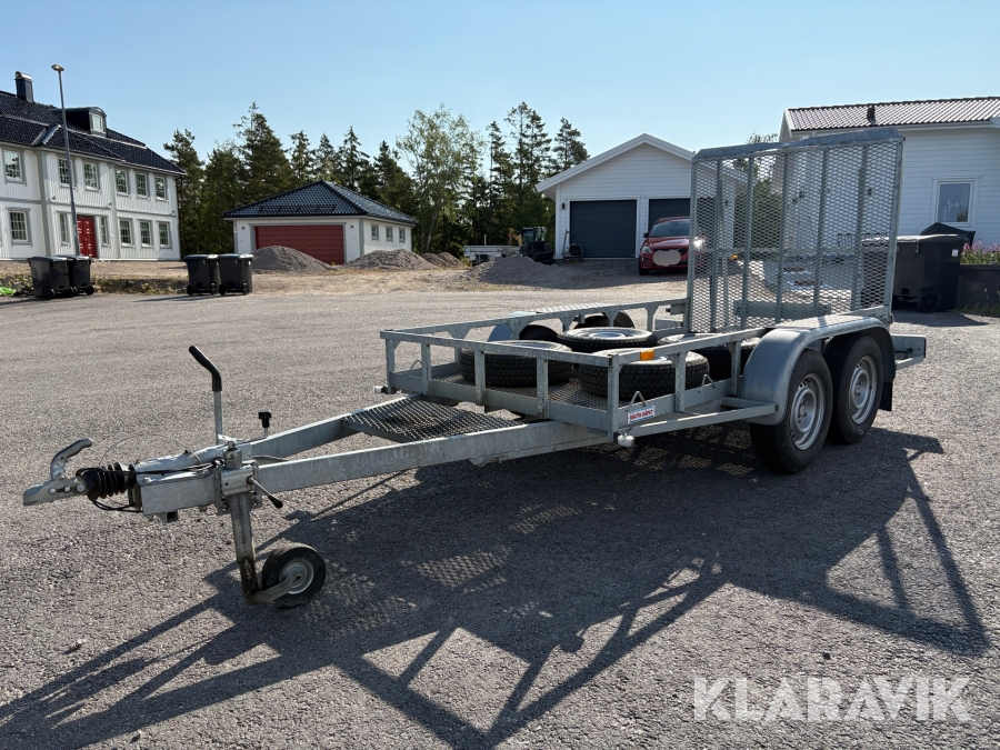 Maskintrailer Bålsta-släpet J22 2-axlad