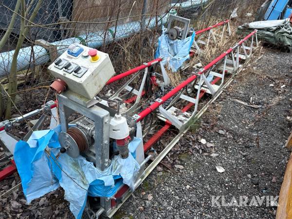 Vibrobryggor inkl vinsch Swepac SVM 25E