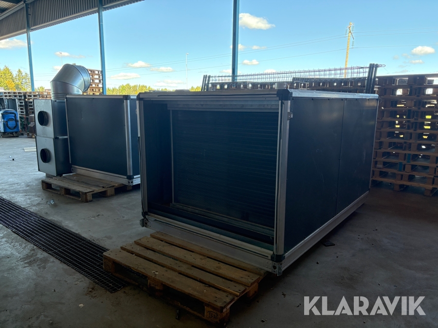 Tilluftsaggregat med värme CIAT Clima 150