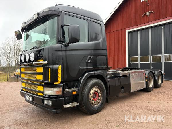 Lastbil/Snabblåsbil Laxo Scania 164