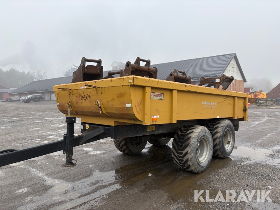 Grävmaskin Volvo EWR170E med grävsystem och många redskap