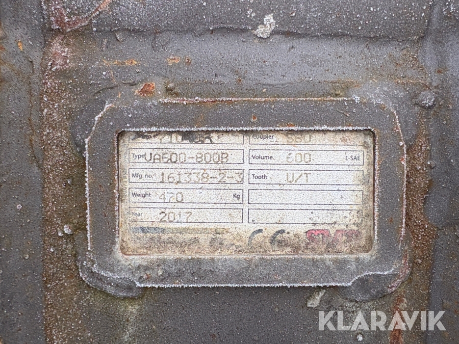 Grävmaskin Volvo EWR170E med grävsystem och många redskap