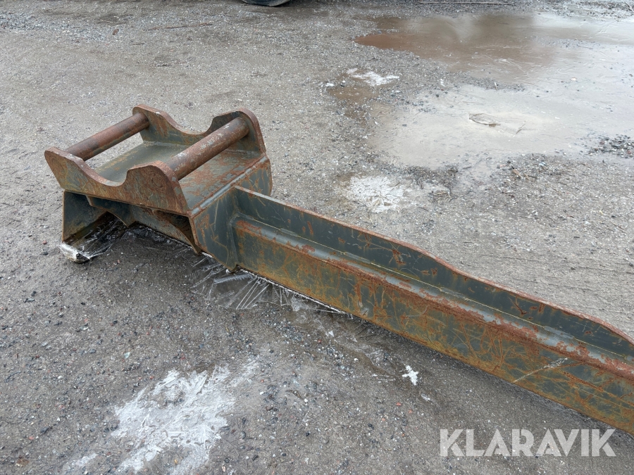 Grävmaskin Volvo EWR170E med grävsystem och många redskap