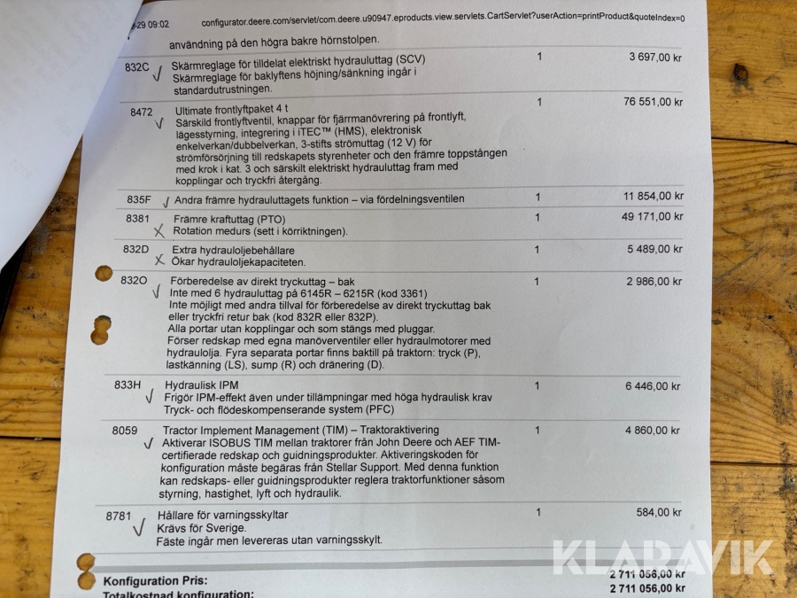 Traktor John Deere 6R 185