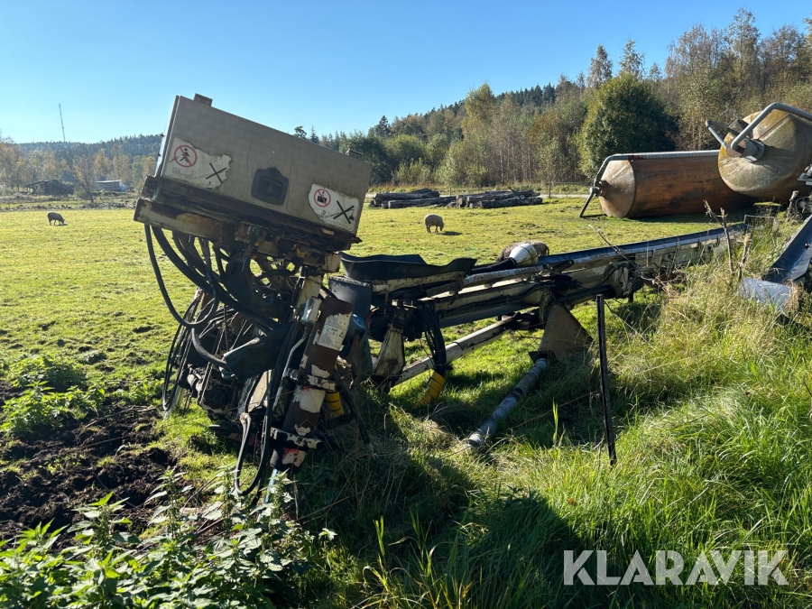 Transportband Intermix IM8Com med betongblandare