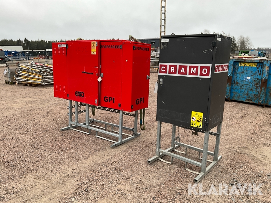 Elcentraler 2st Garo ZFSFE, GP1700 2st