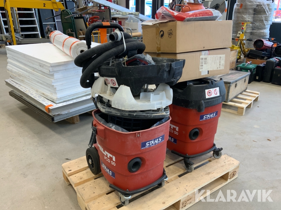 Grovdammsugare Hilti VCD 50 2st