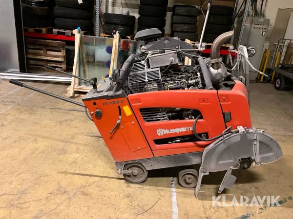 Betong och asfaltssåg Husqvarna FS 7000 D