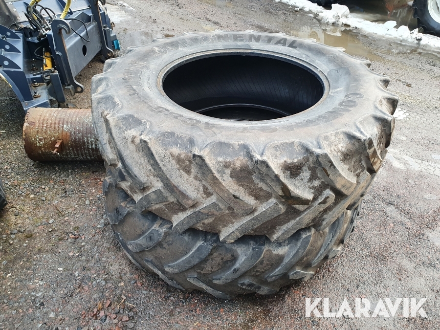 Traktordäck Goodyear & Continental 520/85R38 2 st 