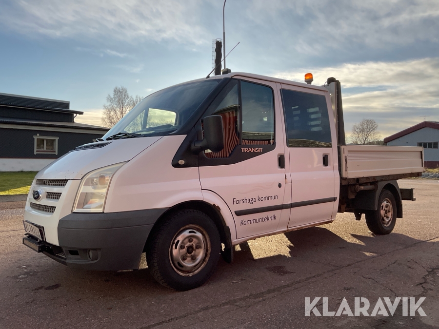 Pickup Ford Transit 125 T300 med Hiab kran