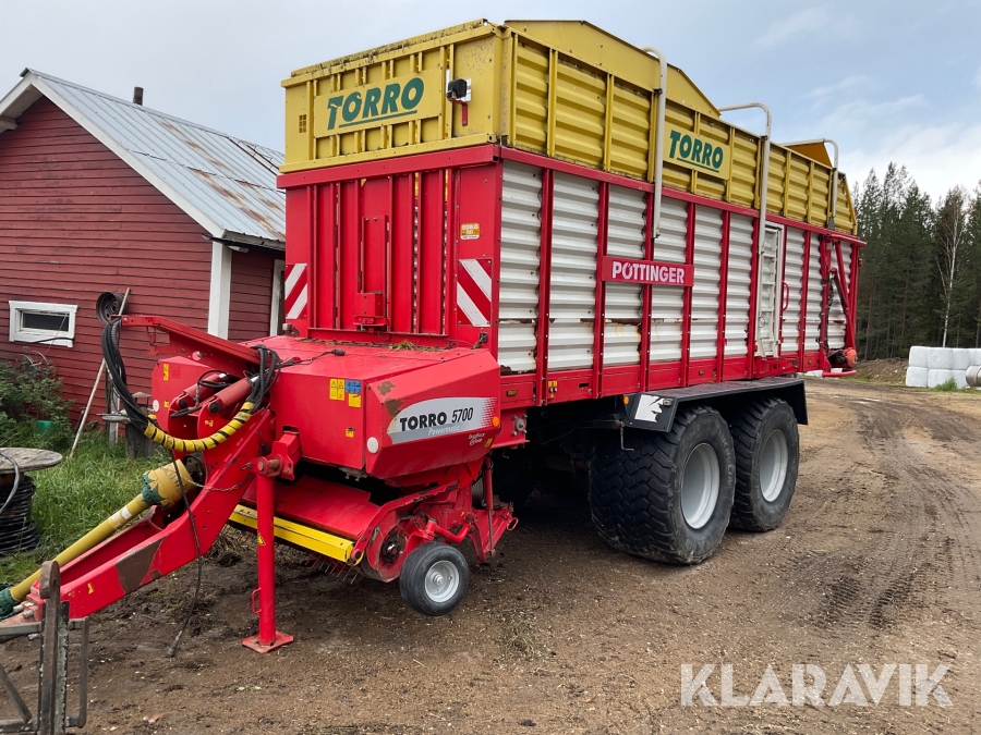 Snittvagn Pöttinger Torro 5700