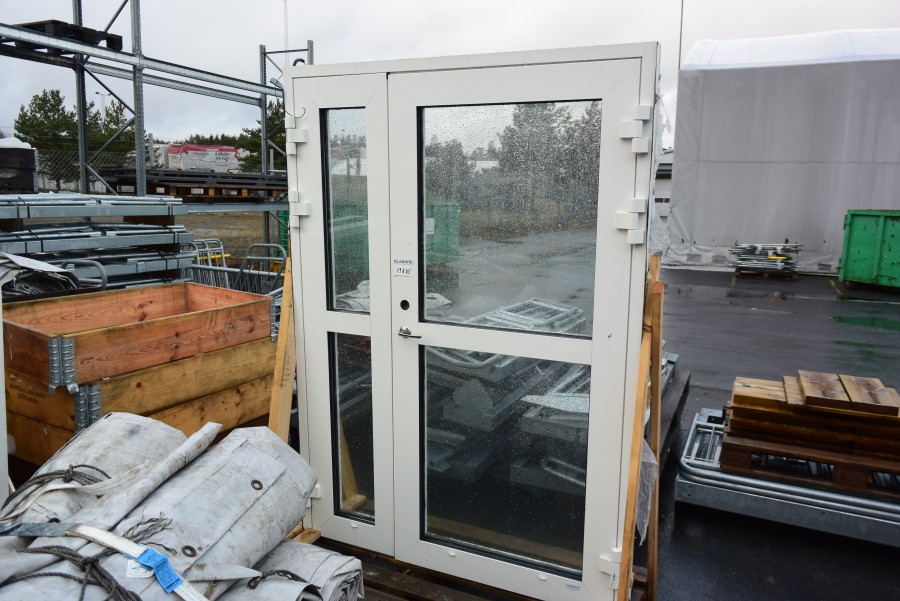 Lättmetall dörr dubbel 