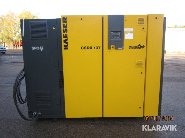 Skruvkompressor Kaeser CSDX 137 SFC