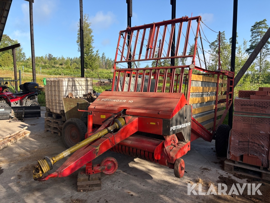 Självlastarvagn Pöttinger 10