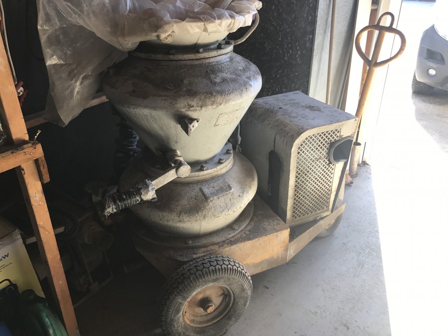 Betongspruta/ Slussspruta