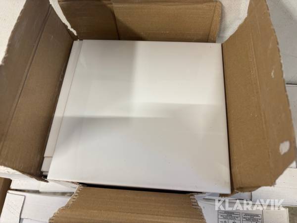 Kakelplattor vita 20x20cm