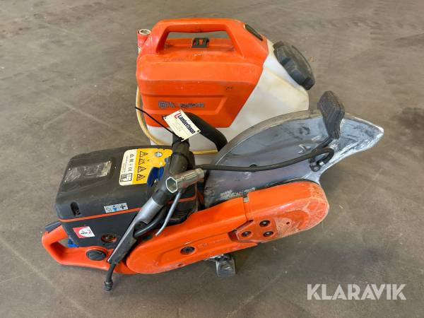Kapmaskin 1 st, Vattentank 1 st Husqvarna K770 / WT 15